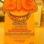 Sushi King Big Bowl Challenge